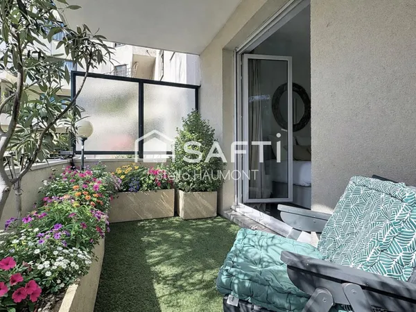 4P avec 3 chambres, un balcon et une place de parking en sous-sol