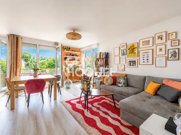Appartement à vendre de 2 pièces au calme avec balcon