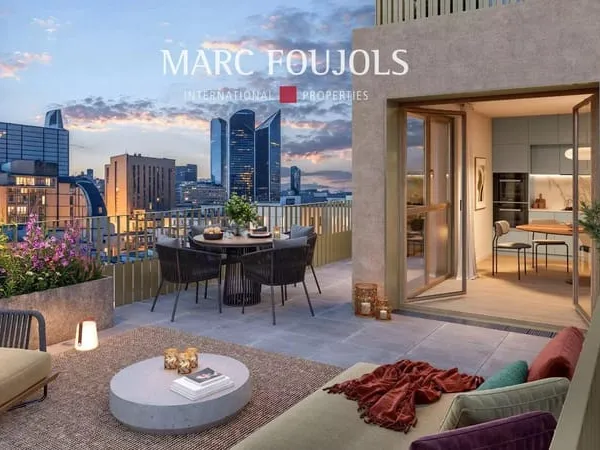 Courbevoie (La Défense) - Programme neuf 2 pièces, loggia et parking
