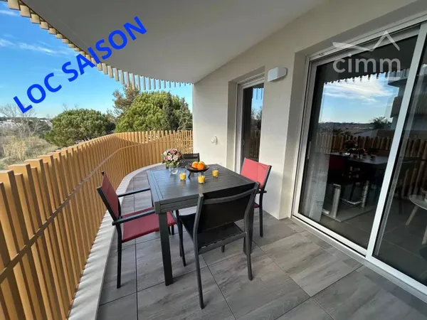 Appartement dans une résidence avec piscine et parking