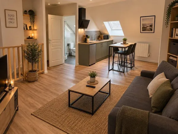 Studio 1 pièce 40 m²