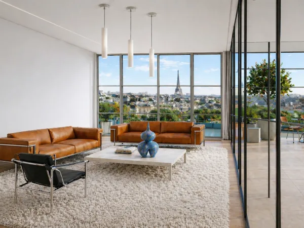 3P -88 m2 - 4° Etg - Jardin d'iver Vue sur jardin