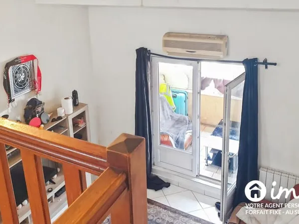 Appartement 3 pièces loué nu
