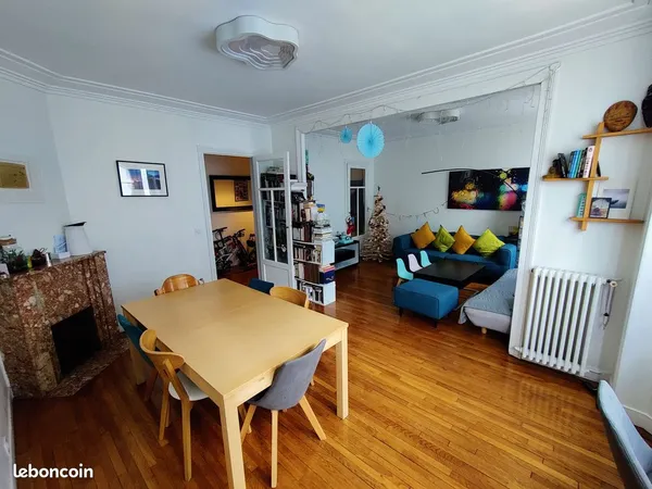 Appartement 4pièces 96m² Porte d'Asnières