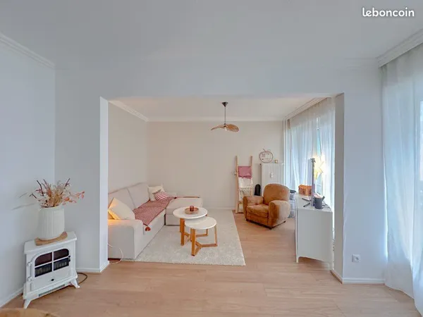 Appartement 4P 77m2 - Balcon - Cave - Parking