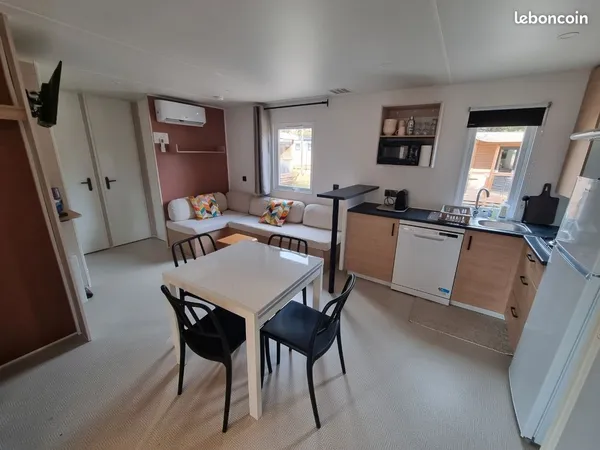Mobil home pour courts ou moyens séjours