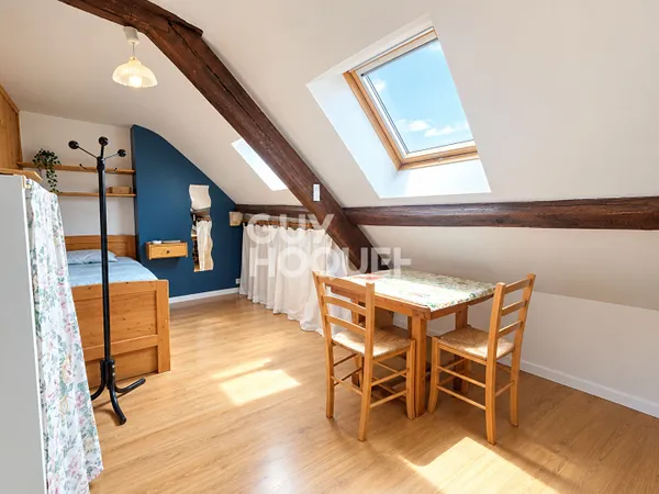 Studio meublé idéalement situé, Quartier prisé des Prébendes à Tours
