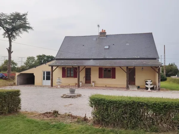 ST SAUVEUR LE VICOMTE MAISON 4 CH TERRAIN 1822 m²