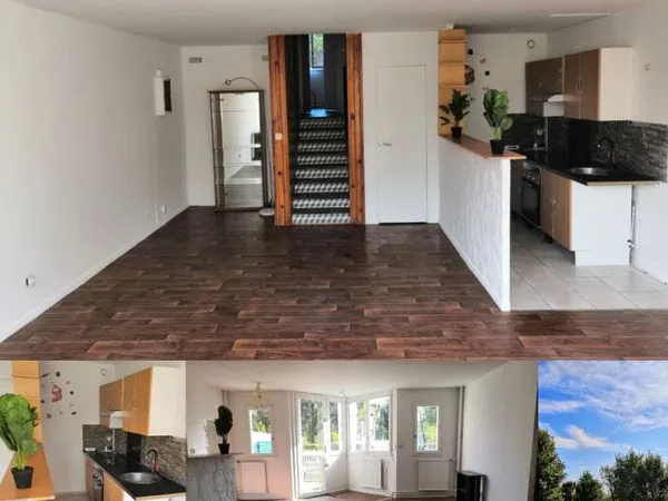 Appartement duplex meublé à louer