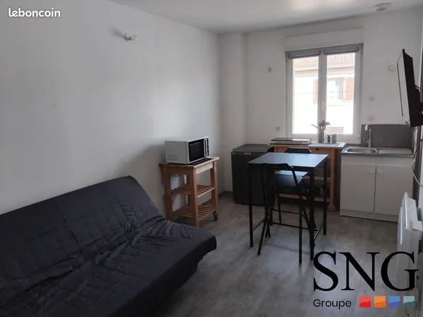 Studio 1 pièce 24 m²