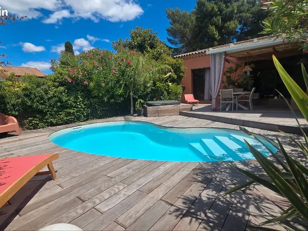 Béziers villa T5, 151 m2/600 m2 garage 60 m2, piscine, spa