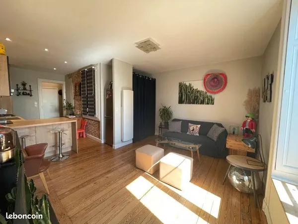 T2 meublé 40m² Nantes, centre-ville