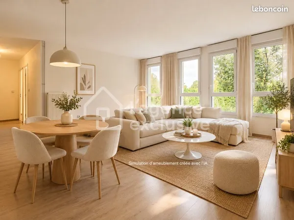 Appartement 3 pièces 68 m²