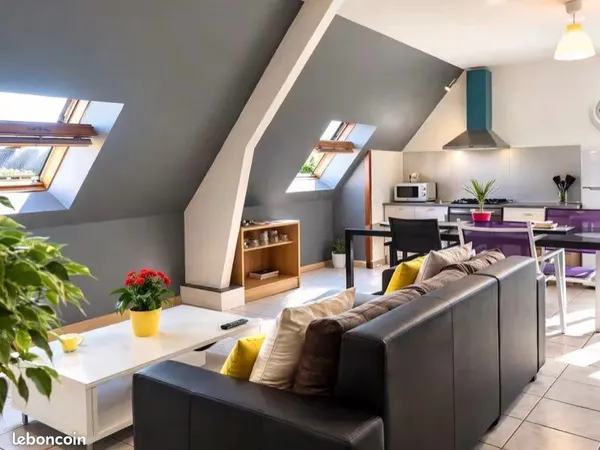 🏡 Lumineux T3 en plein centre de Quimperlé - WIFI 🏡