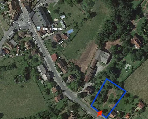 Terrain constructible de 2783 m2