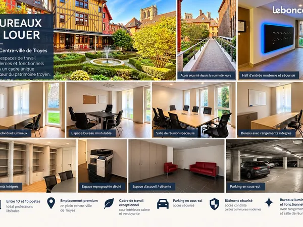 Bureaux Centre Ville de Troyes