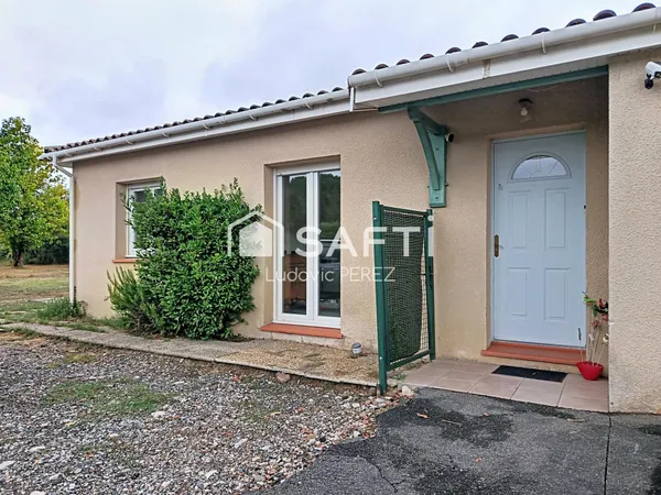 Labastide-Saint-Sernin 31620 - Maison T4 - Garage - Terrain 830 m2