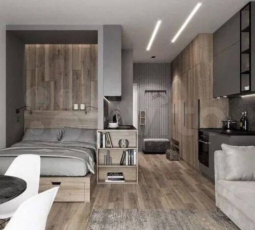 Studio 1 pièce 28 m²