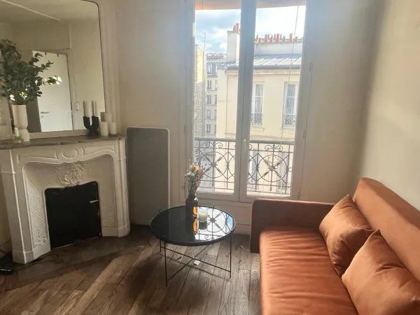 Studio meublé 17 m² - rue Lamarck, Paris 18e