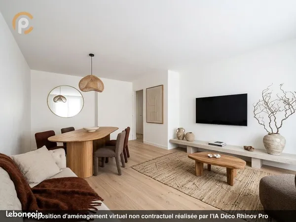 T3 traversant de 68m² avec Balcon - Maison Blanche Paris 13