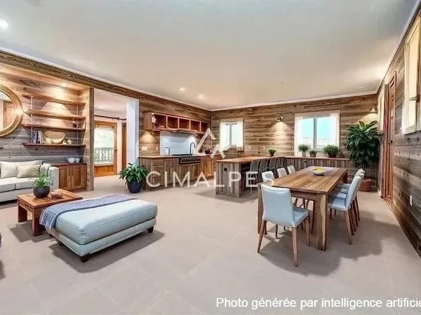 Appartement 3 chambres - Centre Crest Voland