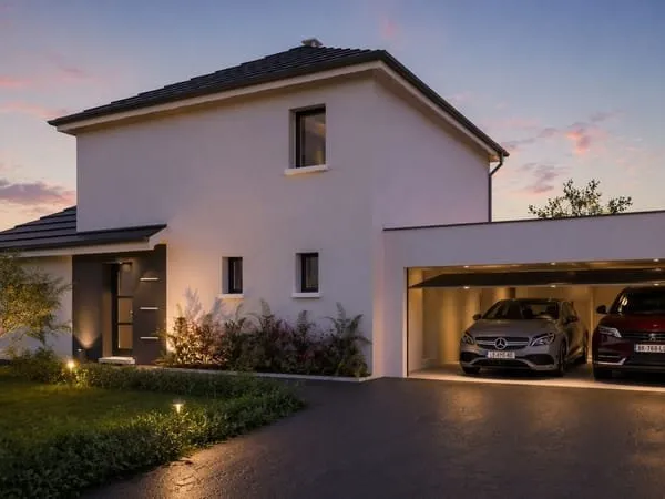 WINTZENHEIM - Maison 4 pans avec garage double - 4 chambres