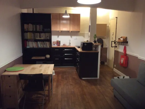 À louer meublé 2 pièces 38m2