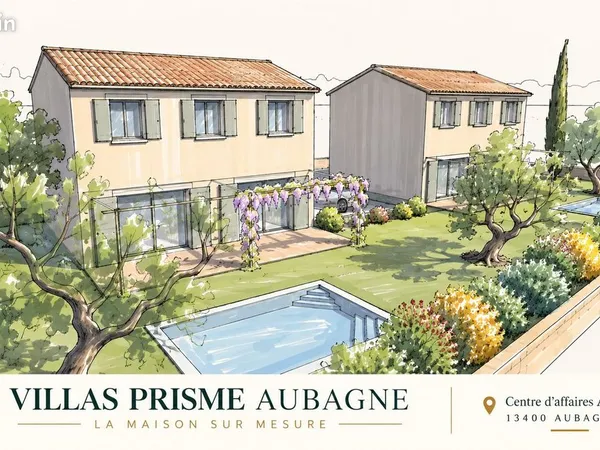 Maison 100 m² avec terrain à AUBAGNE (13)