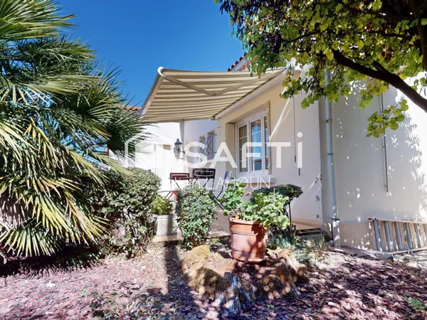 COGNAC - QUARTIER SAINT-MARTIN - MAISON DE PLAIN-PIED 3 CHAMBRES