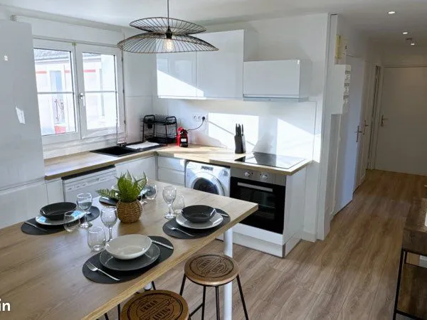 🏡 chambre meublée en colocation rénovée - Centre Le Mans - Tram à 2 min - 450 CC