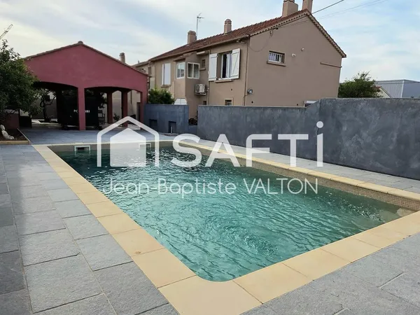 Villa 140m2 piscine et cuisine d'été