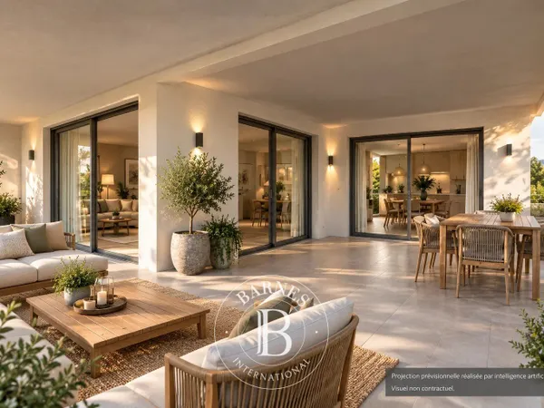Charbonnières-les-Bains - Appartement de 111 m² - 3 chambres - Terrasse de 42 m²