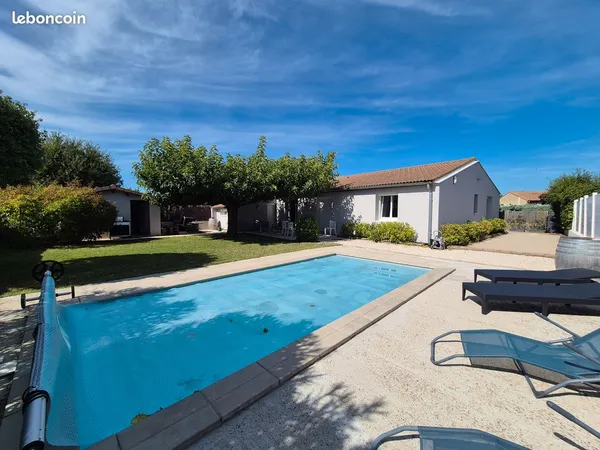 Maison T5 (120 m2 hab) 4 chambres
