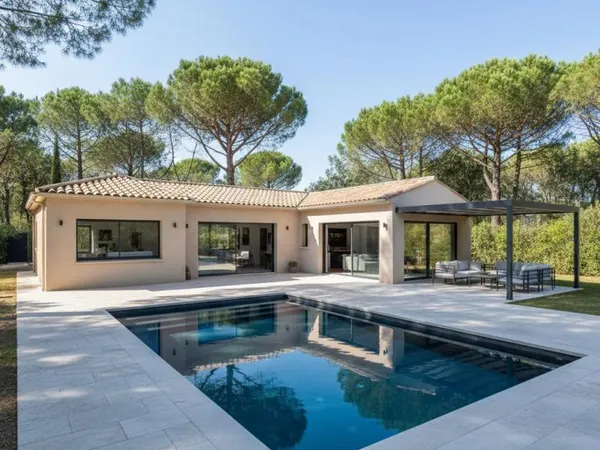 PROJET D'EXCEPTION : Villa d'Architecte 122m² sous les Pins - Pomerols (34)
