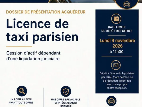 Stationnement Vente Paris   120000€