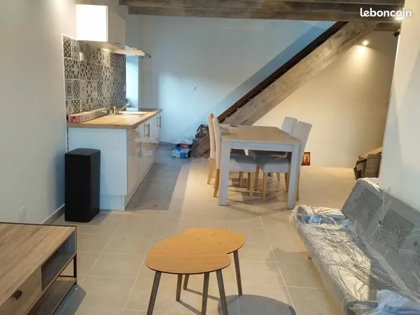 Appartement T3 meublé et équipé