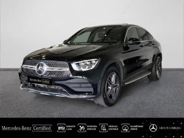 Mercedes Glc coupé 300 de 194+122ch amg line 4matic 9g-tronic