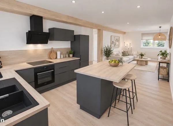 Appartement T3 66m2 rénové à Froidcul