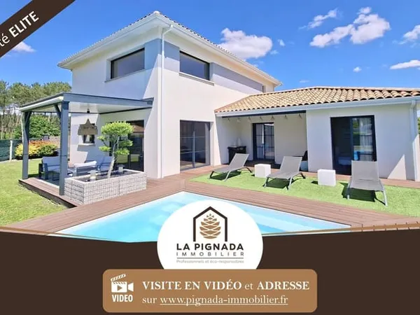 Maison 157 m² - 5 ch - 5 sde - Piscine - Garage