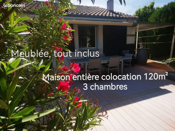 Maison 3 colocataires