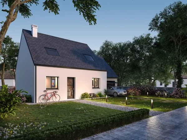 Terrain + maison 83 m²