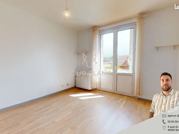 Appartement 3 pièces 57 m²