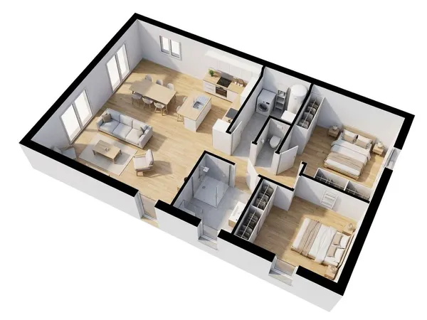 Maison 3 pièces 70 m²