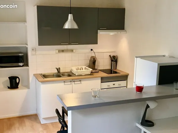 🏡 STUDIO / T1 MEUBLÉ 27 m² - CENTRE-VILLE - TOUT COMPRIS