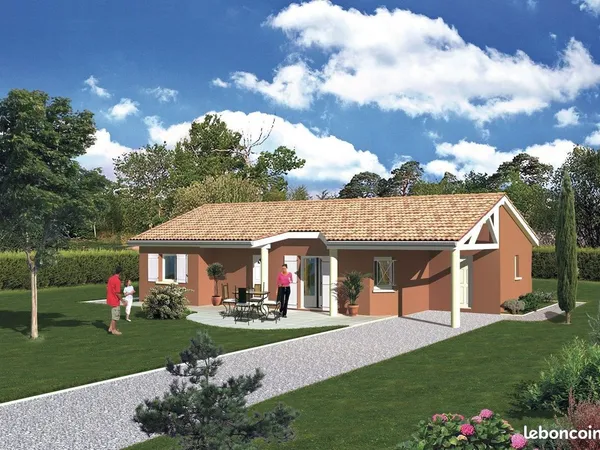 Maison 79 m² avec terrain à SAINT-GEORGES-D'ESPERANCHE (38)