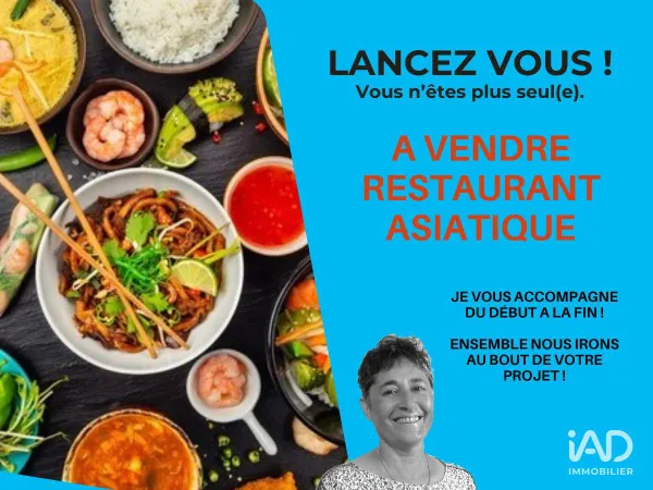 Vente Restauration rapide 60 m²
