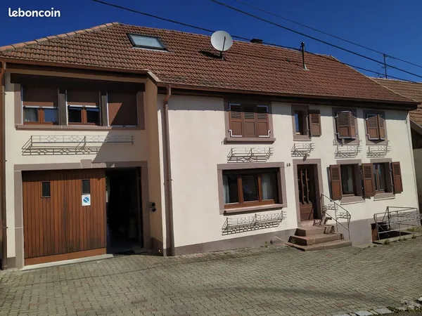 Maison 2 logements + bâtiment annexe