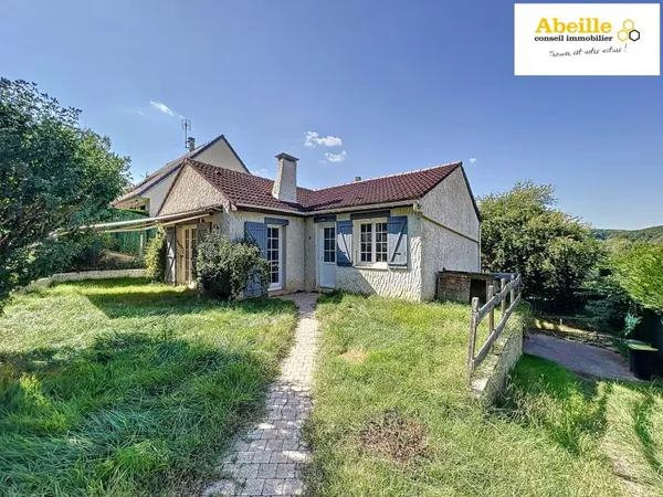 MAISON DE PLAIN-PIED DE 79 M2 HAB. SUR SOUS-SOL PARTIEL. TER
