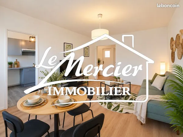 Appartement 3 pièces 58 m²