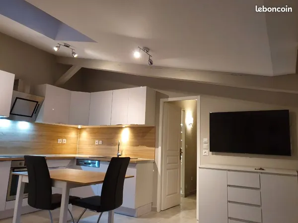 T2 meublé standing villa jardin
